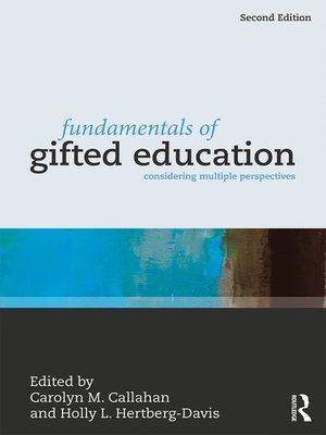 cover image of Fundamentals of Gifted Education